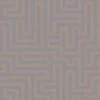 Dutch Wallcoverings - Indulgence Maze Grey/rose/gold - 0,53x10,05m