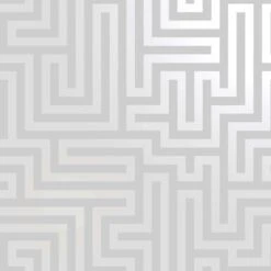 Dutch Wallcoverings - Indulgence Maze Grey - 0,53x10,05m