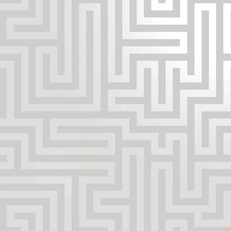 Dutch Wallcoverings - Indulgence Maze Grey - 0,53x10,05m