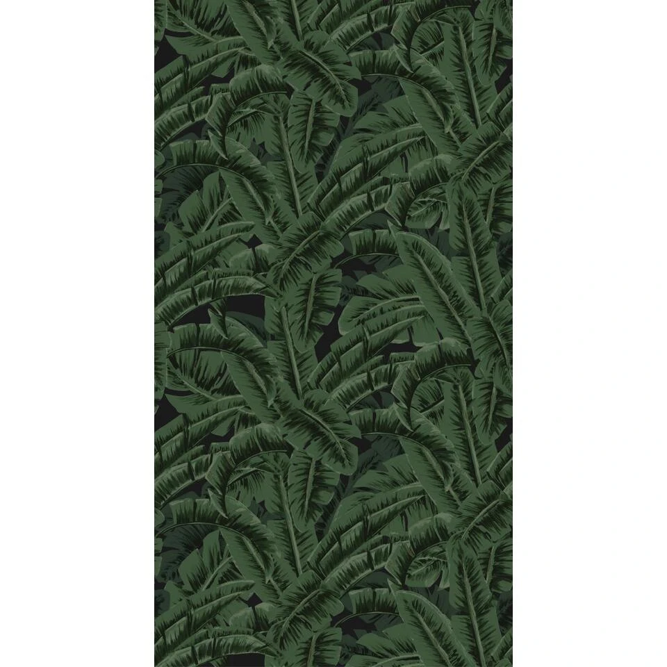ESTAhome Fotobehang - Bananenbladeren - Tropisch Junglegroen - 150 X 279 Cm