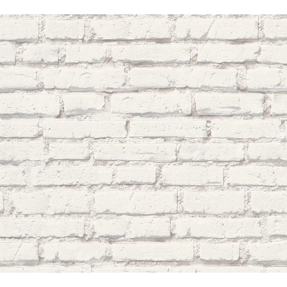 A.S. Création Behang - Steen - Wit En Grijs - 53 Cm X 10,05 M - AS-319431 - Afbeelding 2