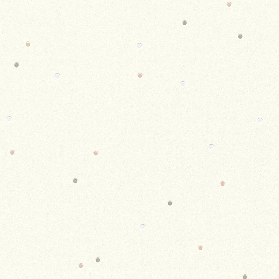 A.S. Création Behang - Stippen - Crème - 53 Cm X 10,05 M - AS-219466 - Afbeelding 2