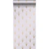 ESTAhome Behang - Art Deco Motief - Lila Paars En Goud - 0,53 X 10,05 M - 139576