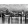 Komar Fotobehang - Brooklyn B/W - Zwart Wit - 368 X 254 Cm - 611029