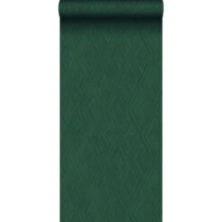 Origin Wallcoverings Behang - Grafisch 3D Motief - Donkergroen - 50 X 900 Cm