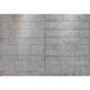 Komar Fotobehang - Concrete Blocks - Grijs - 368 X 254 Cm - 611031