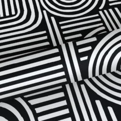 Origin Wallcoverings Behang - Grafisch 3D Motief - Zwart Wit - 50 X 900 Cm 7 Origin Wallcoverings Behang - Grafisch 3D Motief - Zwart Wit - 50 X 900 Cm -Sanders & Sanders winkel 1000076215 0103
