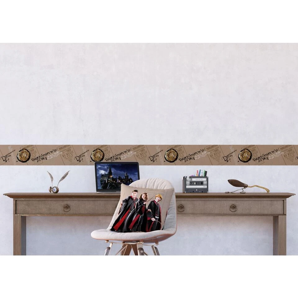Sanders & Sanders Zelfklevende Behangrand - Harry Potter - Beige - 9.7 X 500 Cm - Afbeelding 2
