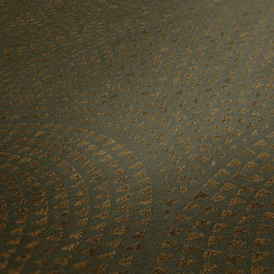 A.S. Création Behang - Art Deco Motief - Bruin - 53 Cm X 10,05 M - AS-380273 - Afbeelding 3