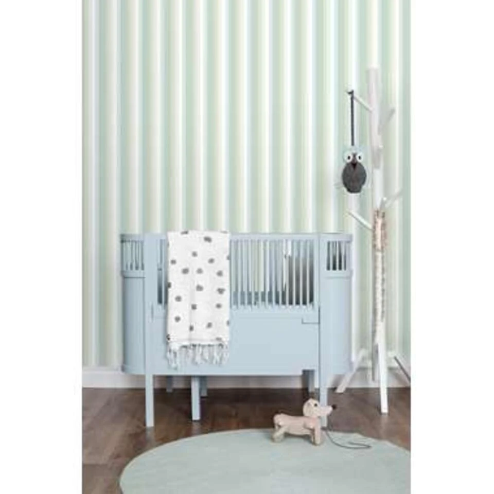 ESTAhome Behang - Strepen Regenboog - Mintgroen - 53 Cm X 10.05 M - Afbeelding 3