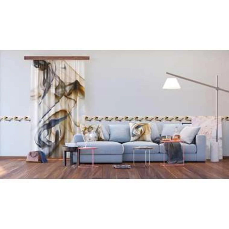 Sanders & Sanders Zelfklevende Behangrand - Figuratief Motief - Beige - Afbeelding 2