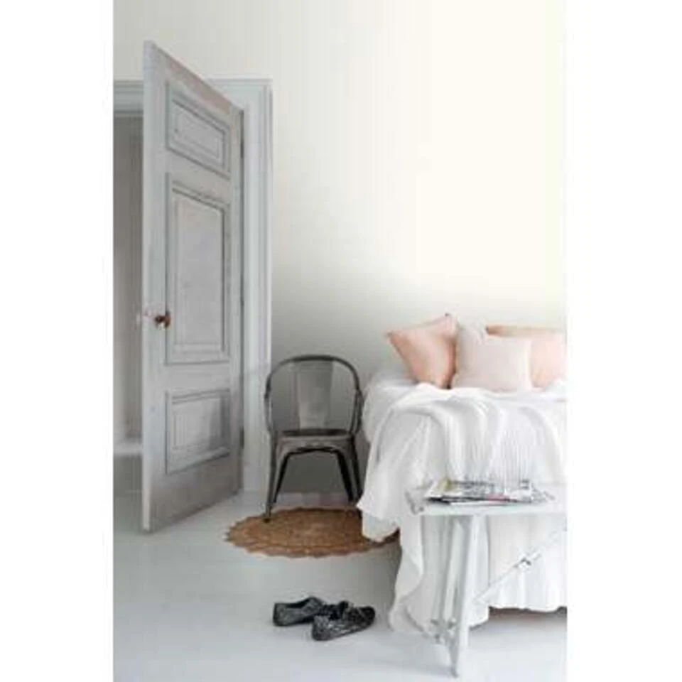 ESTAhome Behang - Kleine Stippen - Glanzend Wit - 53 Cm X 10,05 M - Afbeelding 4