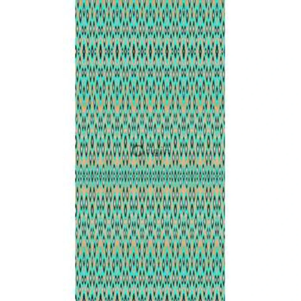 Origin Fotobehang - Coco Ikat - Turquoise - 139,5 Cm X 2,79 M - Afbeelding 2