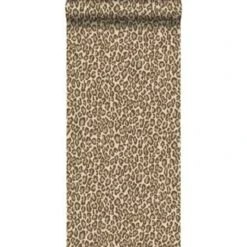 ESTAhome Behang - Panterprint - Bruin - 0.53 X 10.05 M