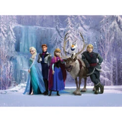 Disney Fotobehang - Frozen - Paars - 360 X 270 Cm