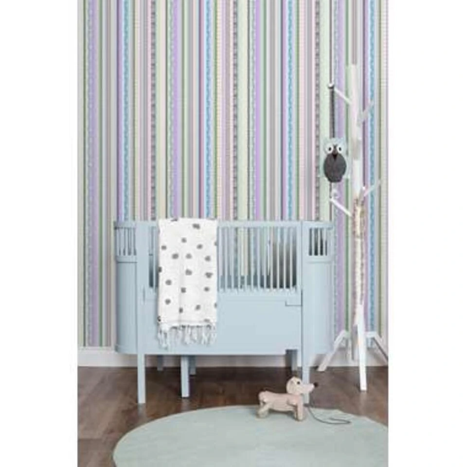 ESTAhome Behang - Lintjes - Pastelkleuren - 53 Cm X 10,05 M - Afbeelding 4