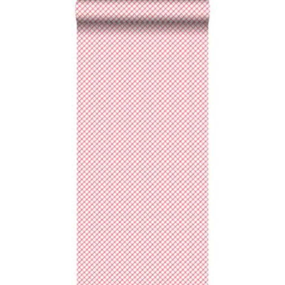 ESTAhome Behang - Ruiten - Rood - 53 Cm X 10,05 M - Afbeelding 2