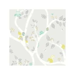 Dutch Wallcoverings - Make Believe Woodland Grijs/groen - 0,53x10,05m