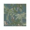 Dutch Wallcoverings - Myriad Monkey Puzzle Zwart/groen - 0,53x10,05m