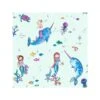Dutch Wallcoverings - Over The Rainbow- Mermaids Teal - 0,53x10,05m