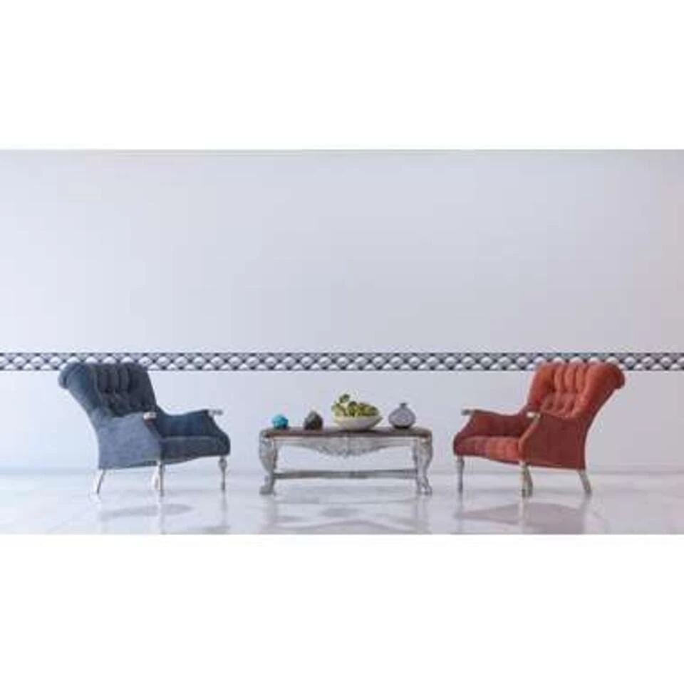 Sanders & Sanders Zelfklevende Behangrand - Gecapitonneerd - Afbeelding 2