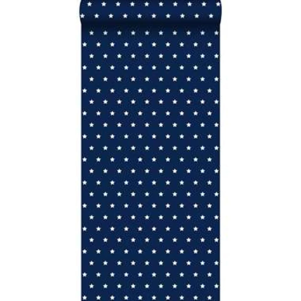 ESTAhome Behang - Sterren - Marine Blauw - 53 Cm X 10,05 M - Afbeelding 2