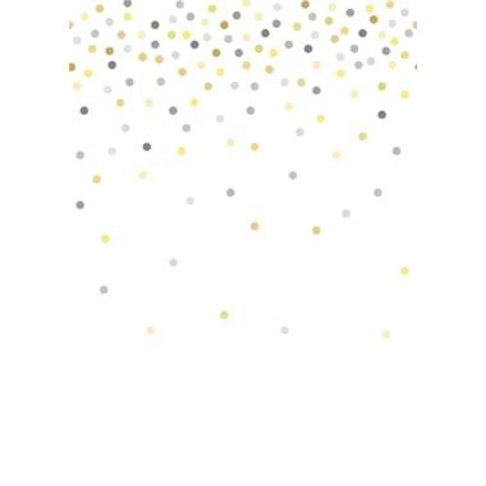 ESTAhome Fotobehang - Confetti Dots - Geel En Grijs - 2 X 2.79 M. - Afbeelding 2