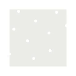 Dutch Wallcoverings - Make Believe Dotty Grijs/wit - 0,53x10,05m