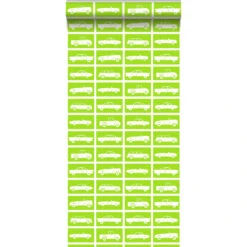 ESTAhome Behang - Auto's - Limegroen - 53 Cm X 10,05 M