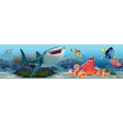 Disney Zelfklevende Behangrand - Finding Dory