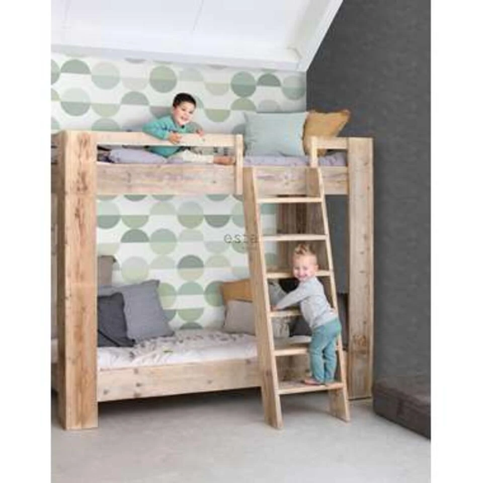 ESTAhome Fotobehang - Retro Stijl - Groen - 1.395 X 2.79 M - Afbeelding 4