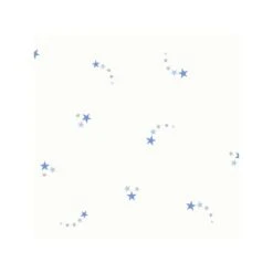 Dutch Wallcoverings - Make Believe Shooting Stars Blauw - 0,53x10,05m