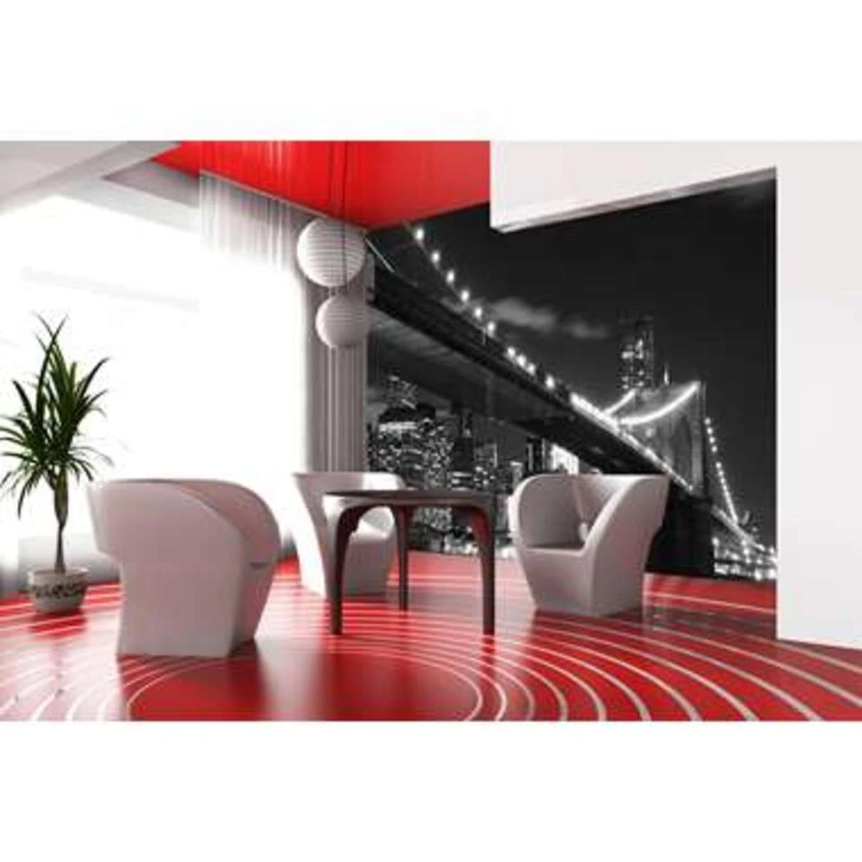 Sanders & Sanders Fotowand - New York - Zwart - 360 X 254 Cm - Afbeelding 2