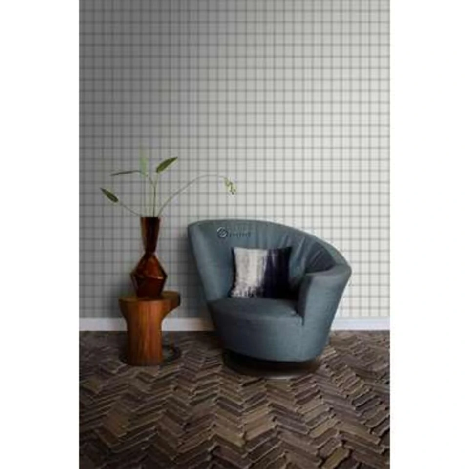 Origin Behang - Ruiten - Zand Beige - 0.53 X 10.05 M - Afbeelding 4
