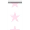 Origin Behang - Grote Ster - Poederroze En Wit - 53 Cm X 10,05 M