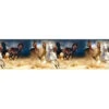 Sanders & Sanders Zelfklevende Behangrand - Paarden
