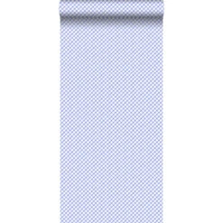 ESTAhome Behang - Ruiten - Blauw - 53 Cm X 10,05 M