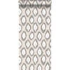 Origin Behang - Ikat Motief - Beige - 53 Cm X 10,05 M