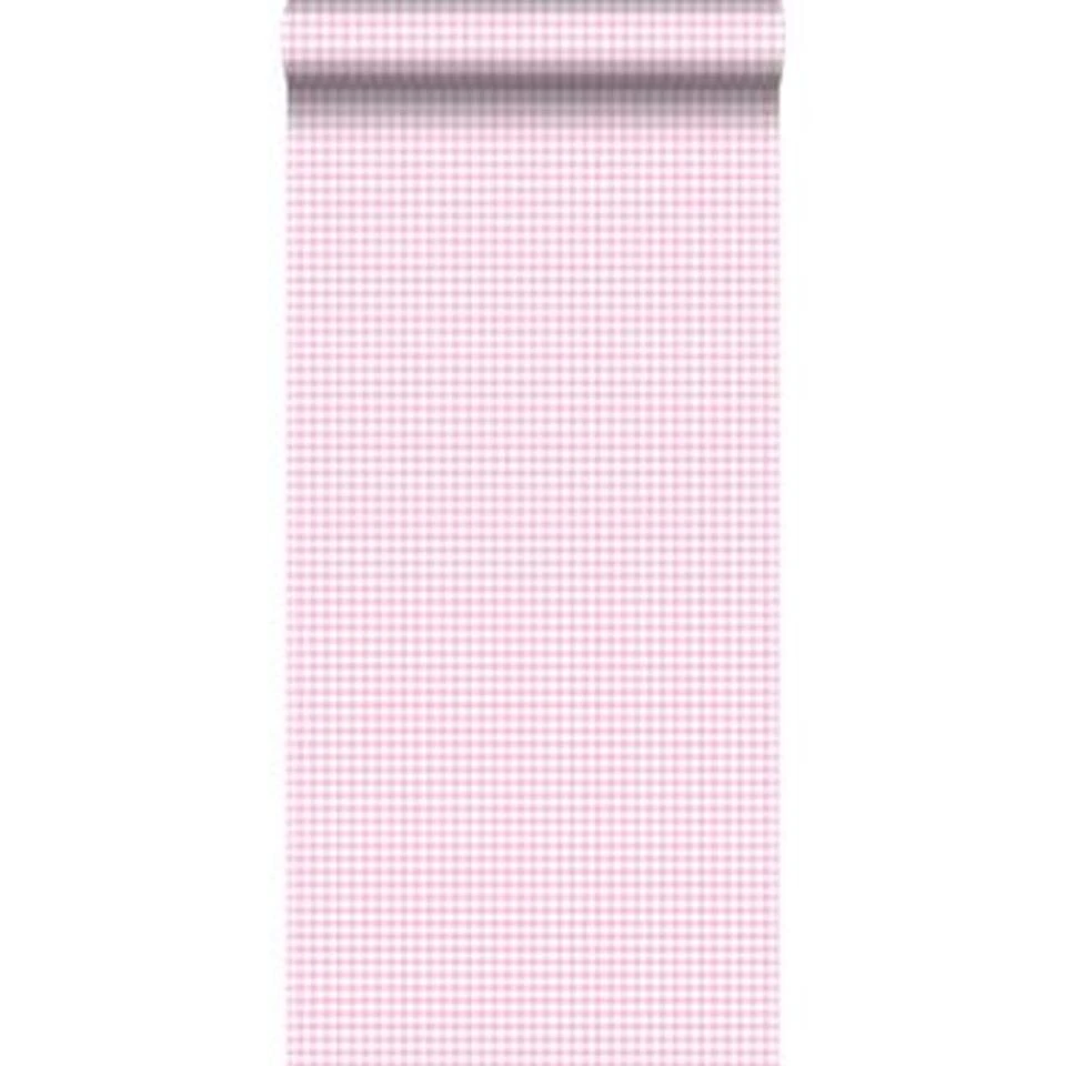 ESTAhome Behang - Ruiten - Zacht Roze - 53 Cm X 10,05 M - Afbeelding 2