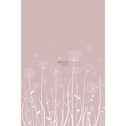 ESTAhome Fotobehang - Paardebloem Silhouetten - 1.86 X 2.79 M