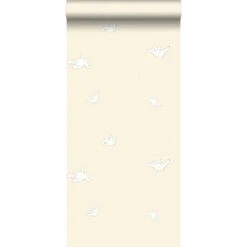 ESTAhome Behang - Beren - Beige - 53 Cm X 10,05 M