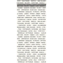 ESTAhome Behang - Havensteden - Zwart En Wit - 53 Cm X 10,05 M