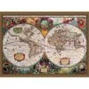 Fotobehang Antique Map - 232 X 315 Cm - Multi