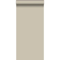 ESTAhome Behang - Effen - Legergroen - 53 Cm X 10,05 M