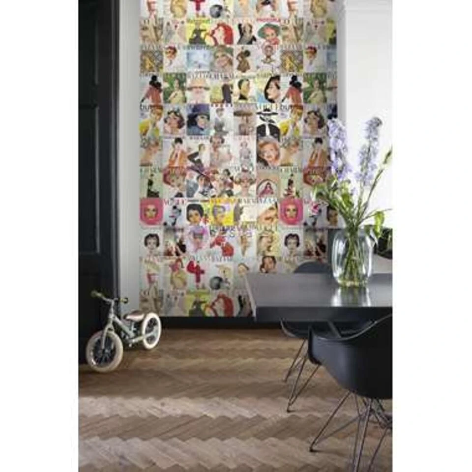 ESTAhome Behang XXL - Magazine Covers - Meerkleurig - 46,5 Cm X 8,37 M - Afbeelding 3