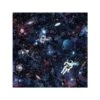 Dutch Wallcoverings - Make Believe Intergalactic Zwart - 0,53x10,05m