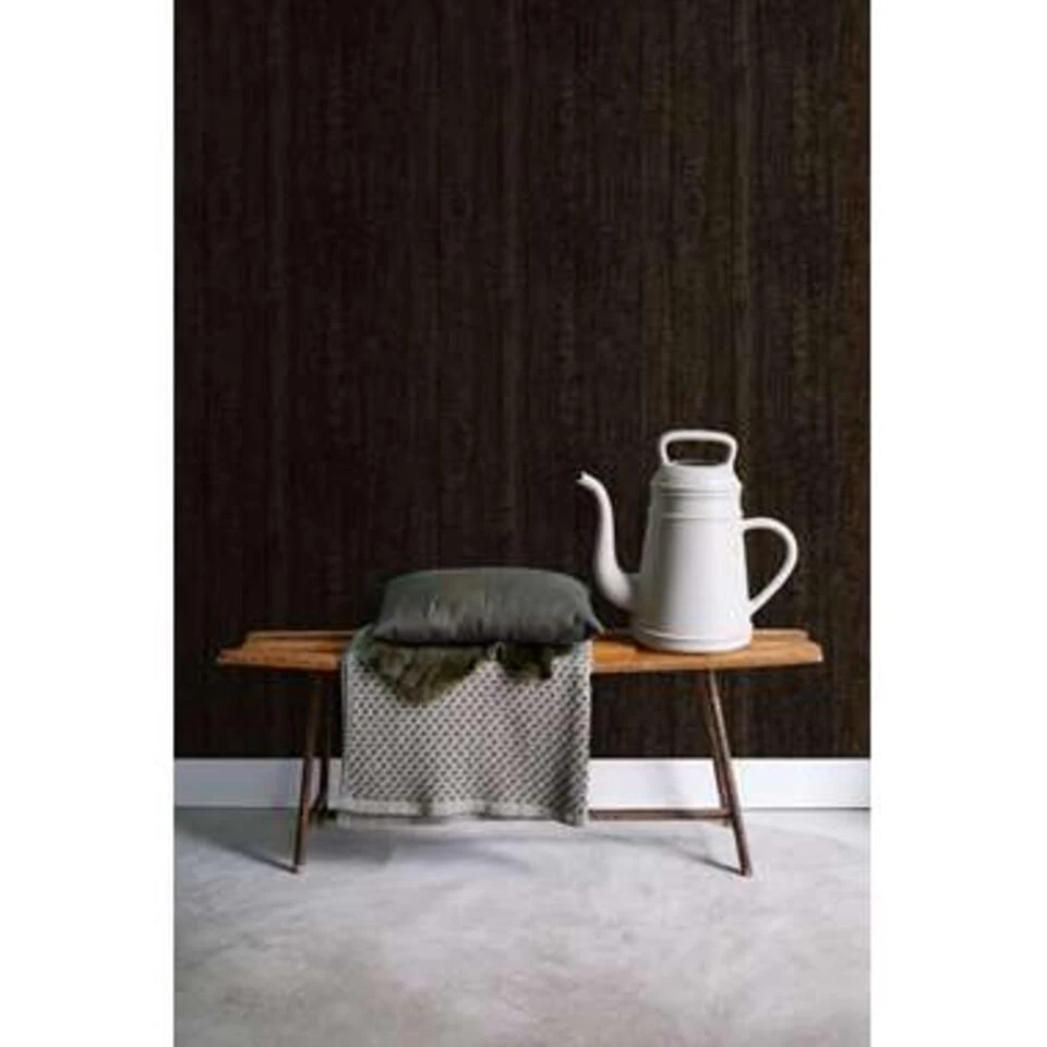 Origin Behang - Houtmotief - Donkerbruin - 53 Cm X 10.05 M - Afbeelding 3