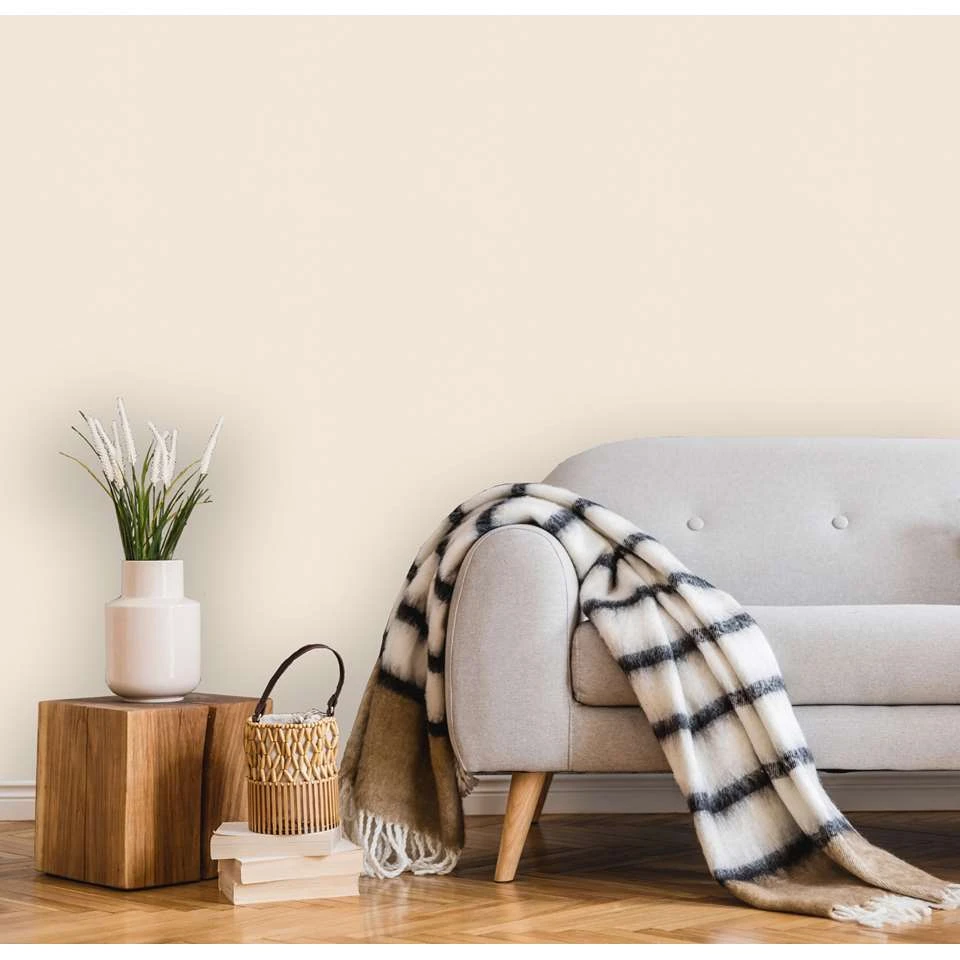 Dutch Wallcoverings - Myriad Uni Beige - 0,53x10,05m - Afbeelding 3