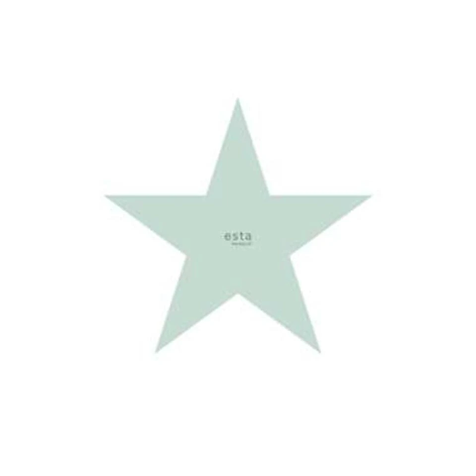 ESTAhome Fotobehang - Grote Ster - Mintgroen - 1.86 X 2.79 M - Afbeelding 2