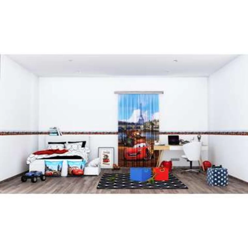 Disney Zelfklevende Behangrand - Cars - Bruin En Blauw - 14 X 500 Cm - Afbeelding 2